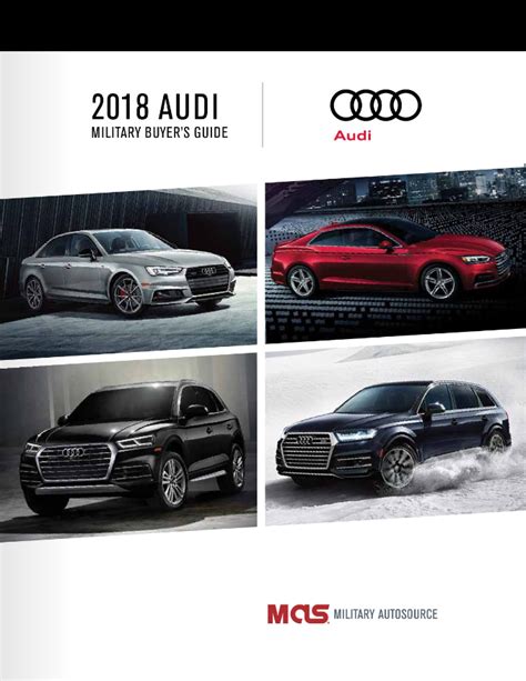 Full Download Audi Military Pricing Guides 
