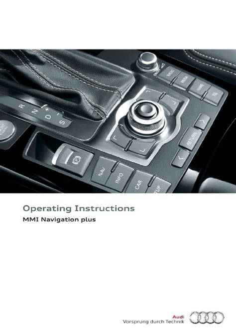 Read Audi Mmi User Manual Q7 