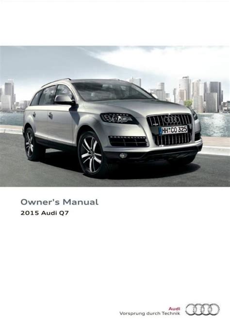 Download Audi Q7 User Manual Pdf 