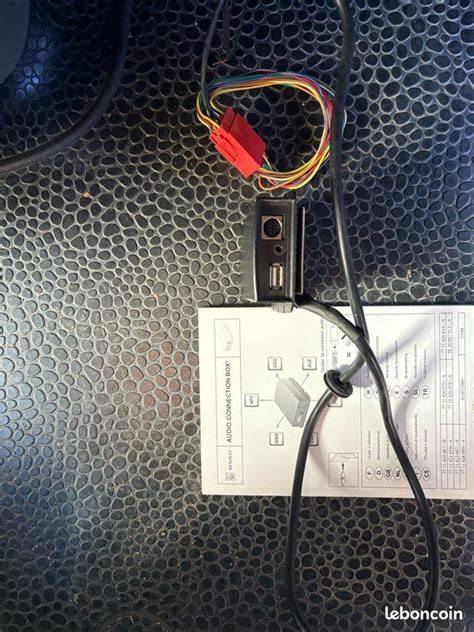 audio connection box renault laguna iii
