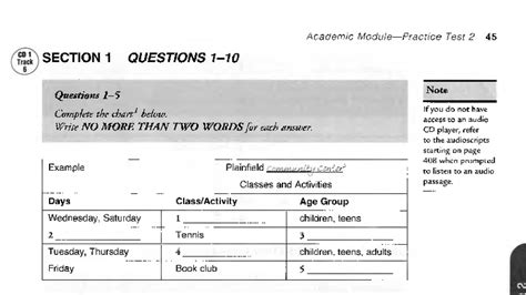 Audio For Academic Module Practice Test 5