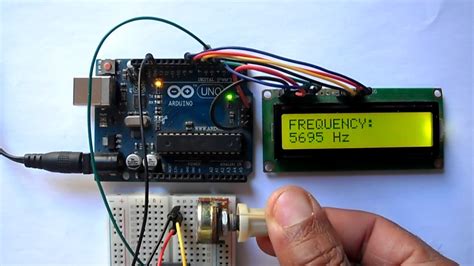 audio frequency meter arduino