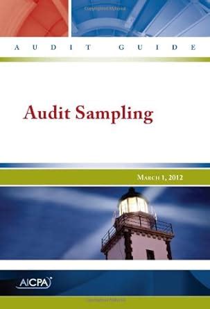 Full Download Audit Sampling Aicpa 