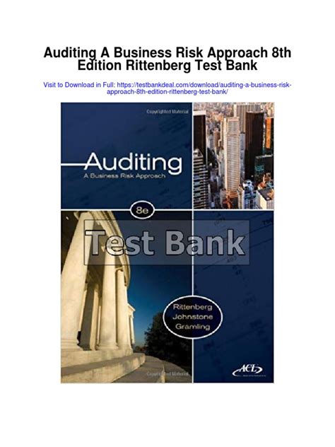 Read Auditing A Business Risk Approach 8Th Edition Pdf 