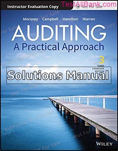 Download Auditing A Practical Approach Canadian Edition Solutions 