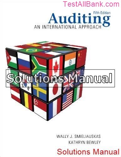 Read Auditing An International Approach 5Th Edition 