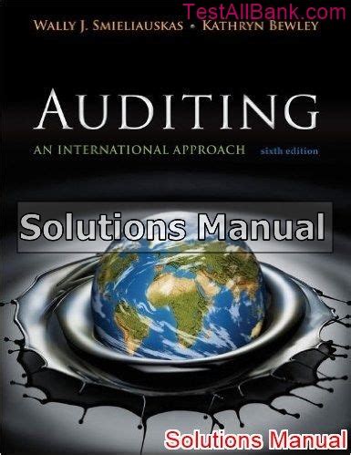 Read Auditing An International Approach 6Th Edition 