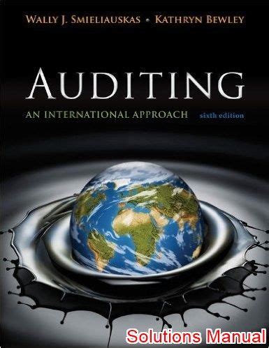 Download Auditing An International Approach 6Th Edition Solutions 