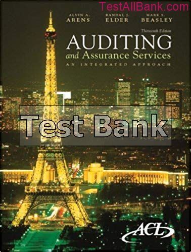 Read Auditing And Assurance Services 13Th Edition 