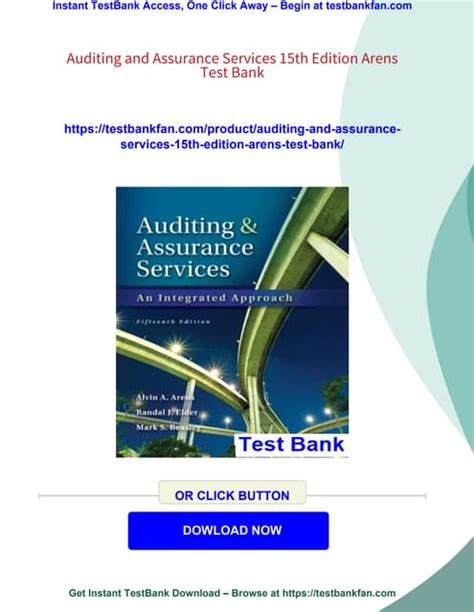 Read Online Auditing And Assurance Services 15Th Edition 