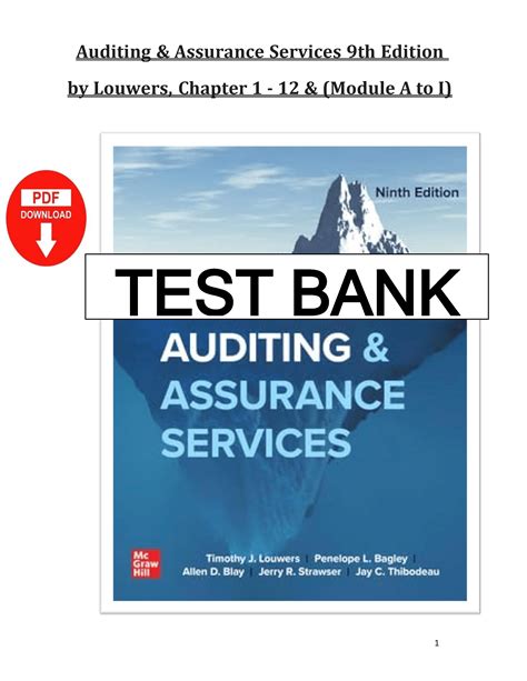 Full Download Auditing Assurance Services Ch 9 Solutions 