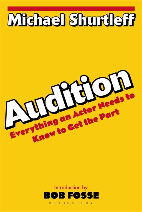 Read Audition Everything An Actor Needs To Know Get The Part Michael Shurtleff 