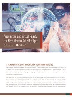 Download Augmented And Virtual Reality The First Wave Of 5G Killer 