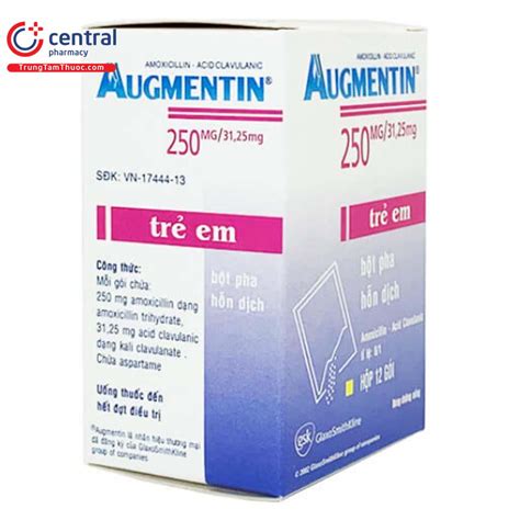 augmentin 250 | Augmentin 250mg3125mg VN1744413