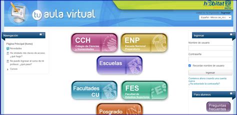 Aula Virtual Unam