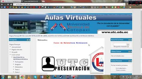 Aula Virtual Utc
