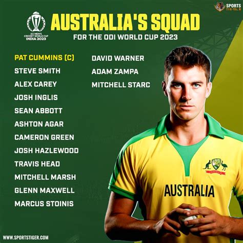 aus squad for world cup