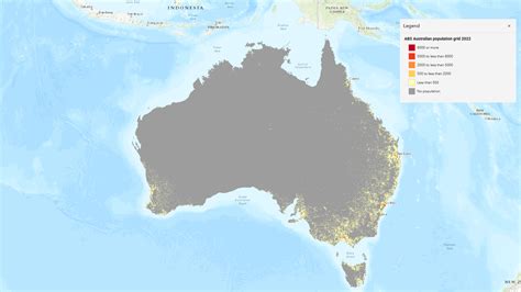 Australia Population Density