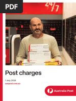 Australia Post Charges Guide