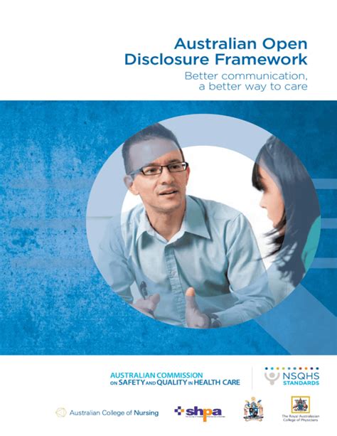 Australian Open Disclosure Framework 2013