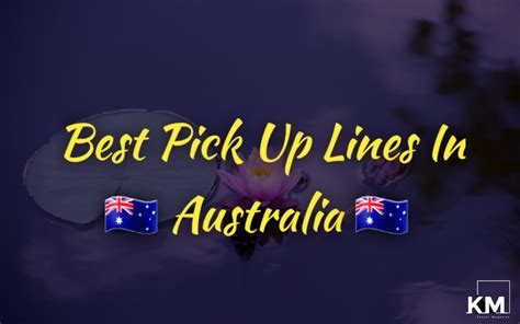 australian pick up lines