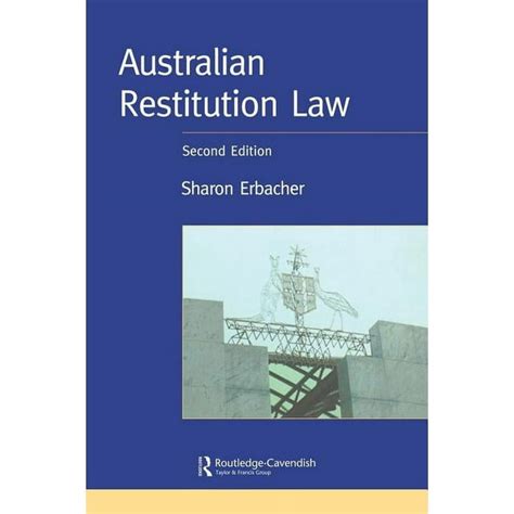 Read Online Australian Restitution Law 2Nd Edition 2Nd Edition 