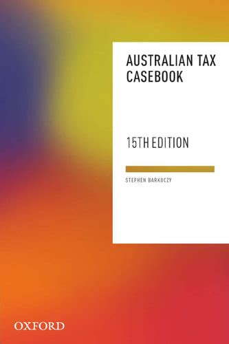 Download Australian Tax Casebook 