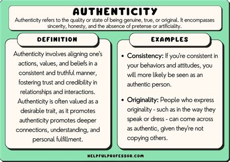 authenticity