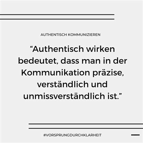 authentisch wirken