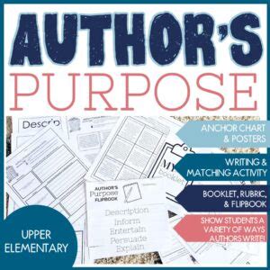 Author 039 S Purpose Archives Marcys Mayhem 3rd Grade Author S Purpose Worksheet - 3rd Grade Author's Purpose Worksheet