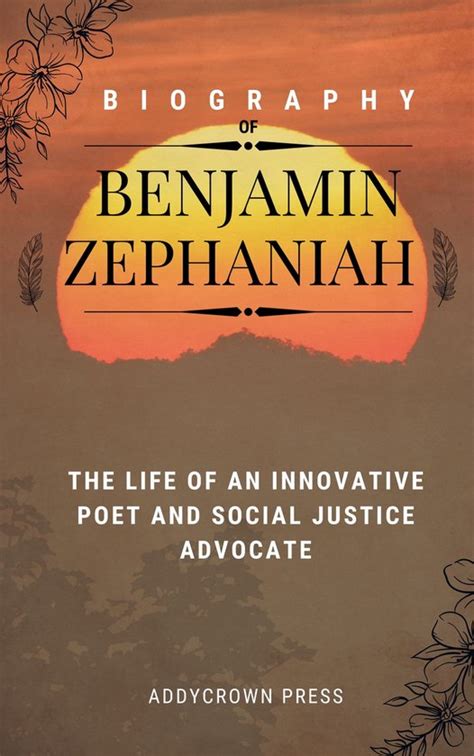 author benjamin zephaniah biography