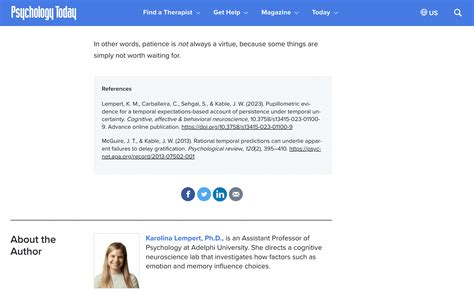 author bio format on wordpress post