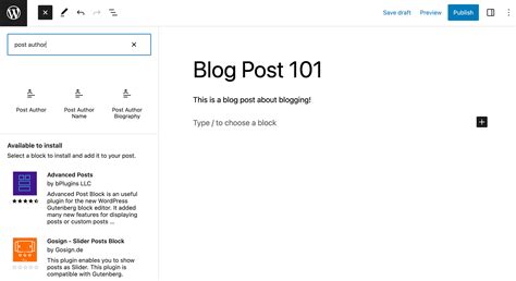 author bio format on wordpress post not showing
