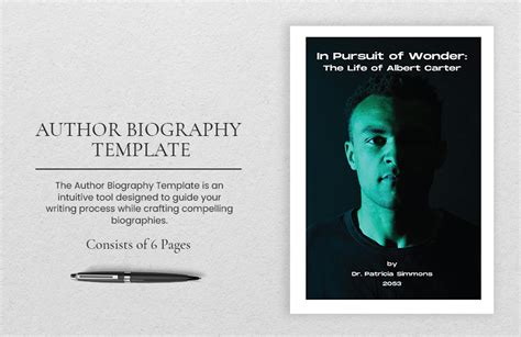 author biography project template