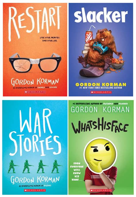 Author Gordon Korman Books