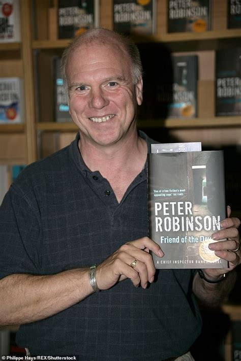 author peter robinson biography template