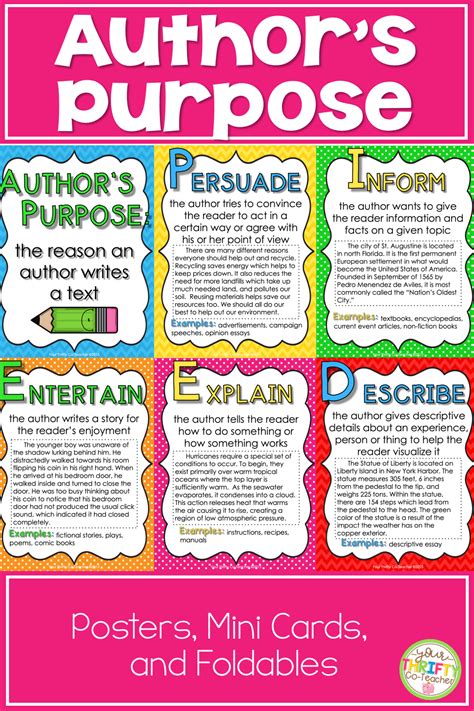 Authoru0027s Purpose Teaching Resources For 2nd Grade Authors Purpose Graphic Organizer 2nd Grade - Authors Purpose Graphic Organizer 2nd Grade