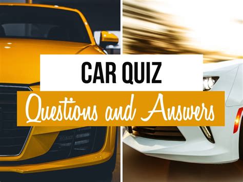 auto quiz questions and answers