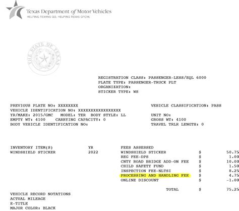 auto registration texas