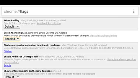 auto scroll chrome android