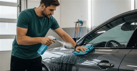 auto wassen groene zeep