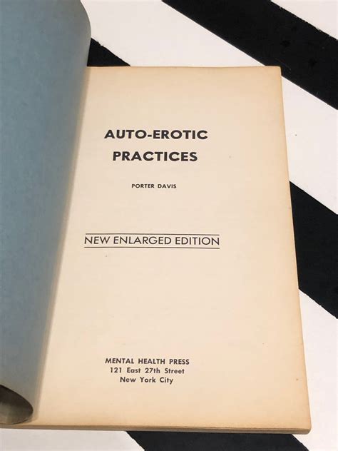 auto erotic practices
