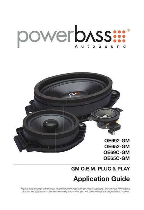 Full Download Auto Speaker Application Guide 