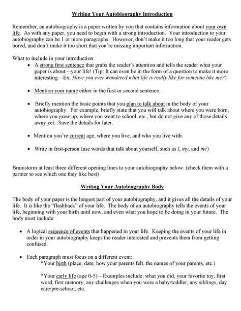 Full Download Autobiographical Paper 