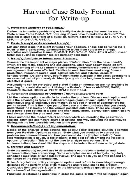 autobiography case study outline harvard