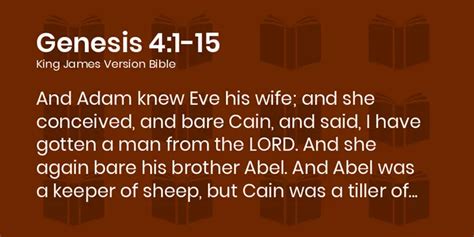 autobiography commentary on genesis 4