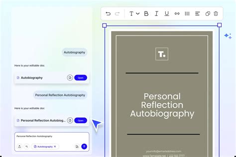 autobiography generator