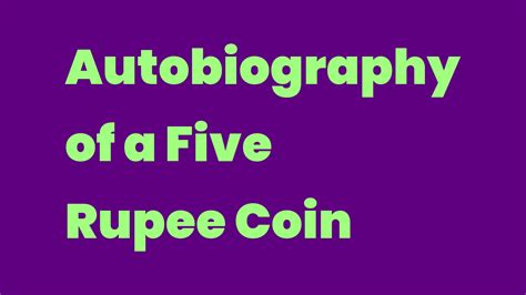 autobiography of coin wikipedia the free