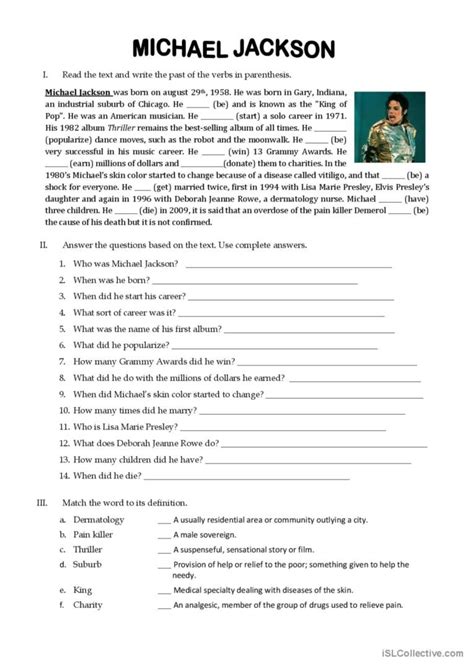 Autobiography Reading Comprehension Worksheets Autobiography Questions Worksheet - Autobiography Questions Worksheet