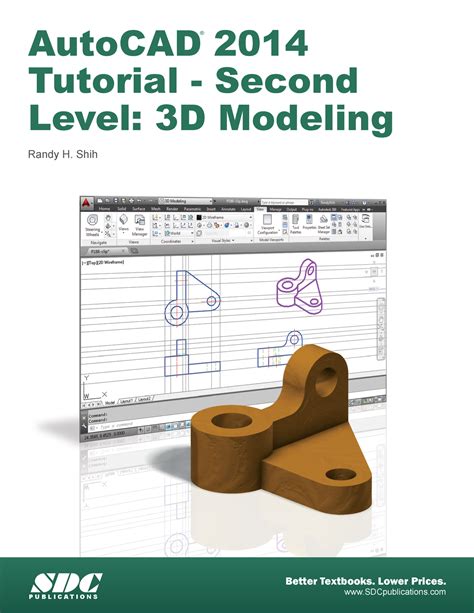 autocad 2014 tutorial second level 3d modeling